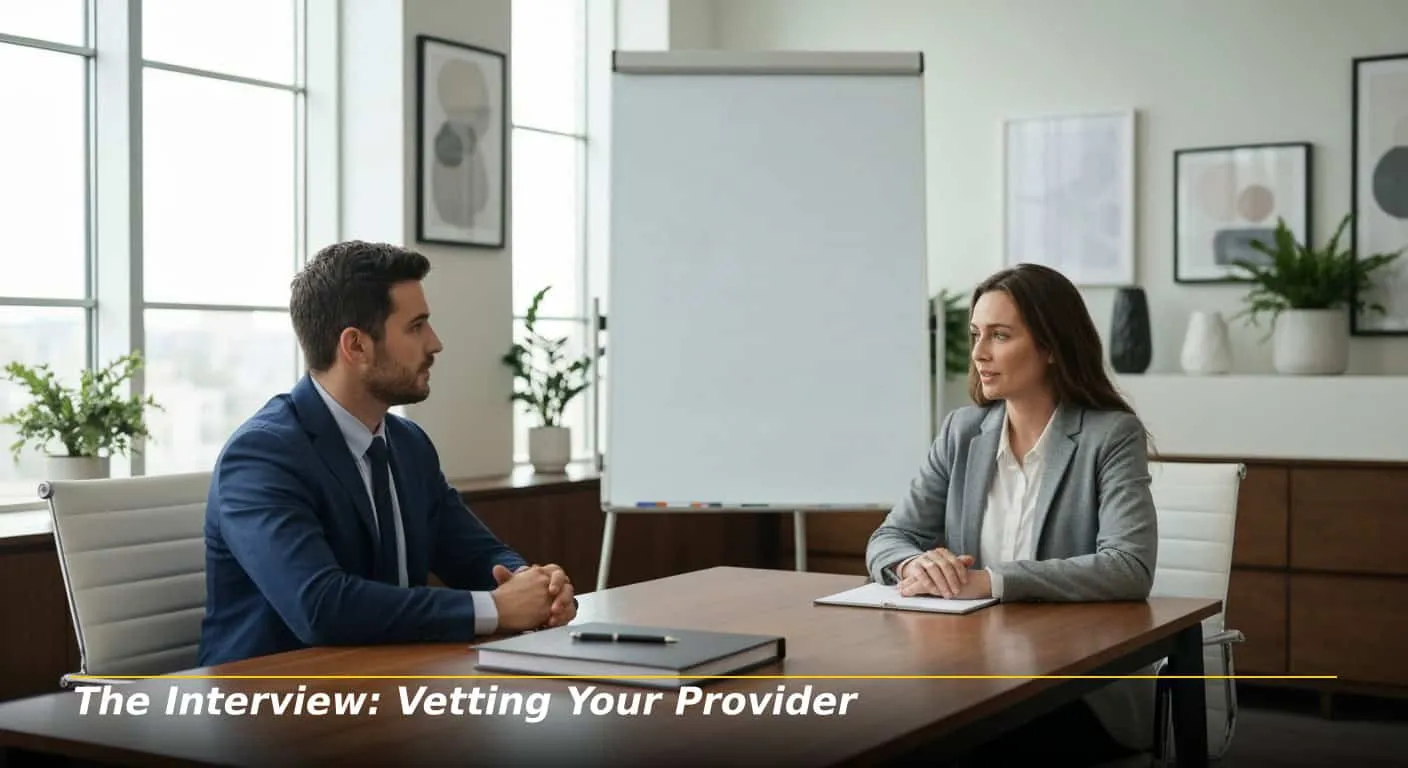 The Interrogation: Vetting Your Provider