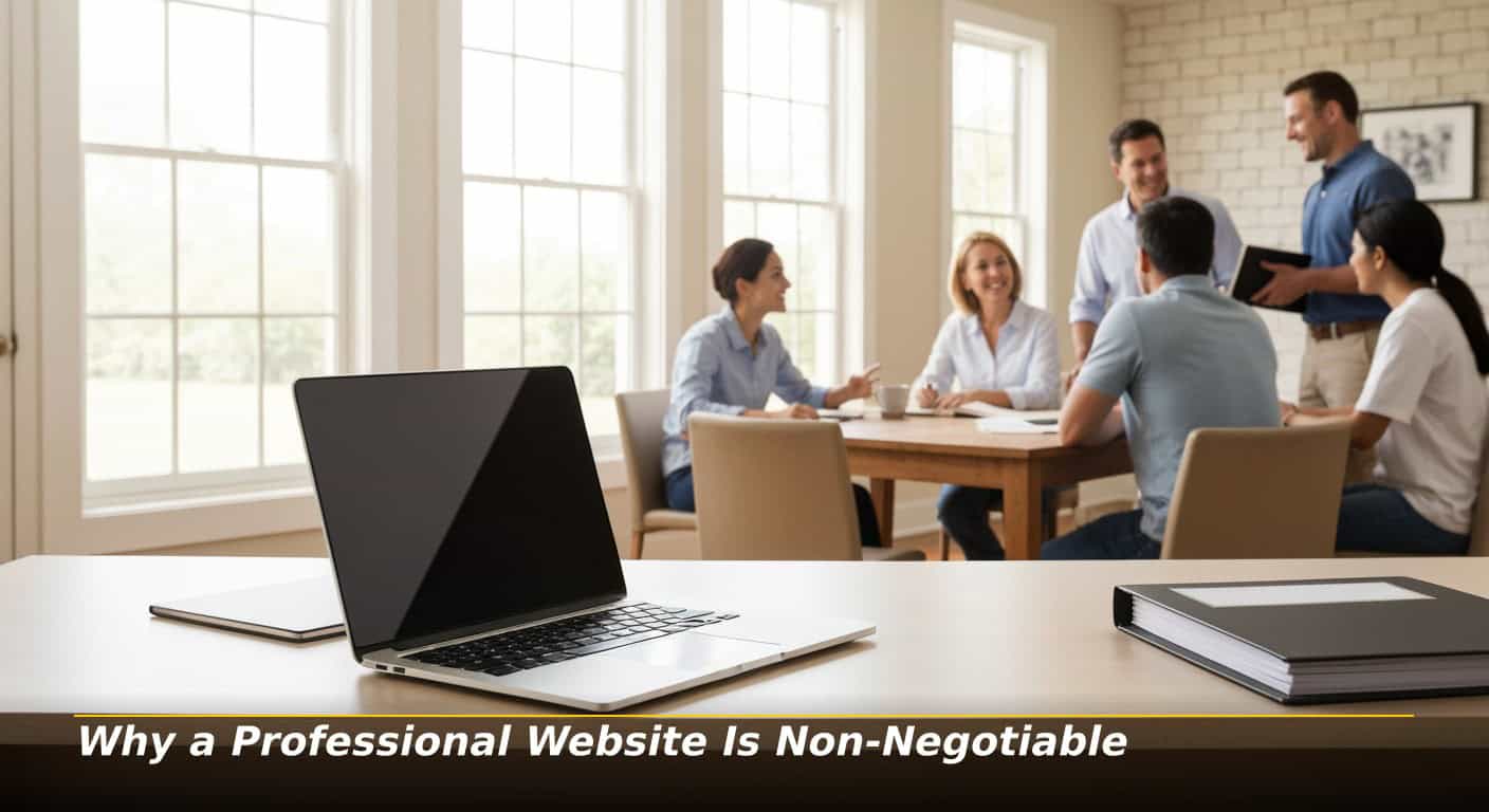 Why a Professional Website Is Non-Negotiable
