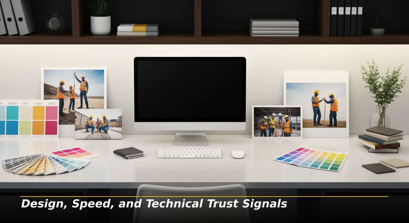 Design, Speed, and Technical Trust Signals