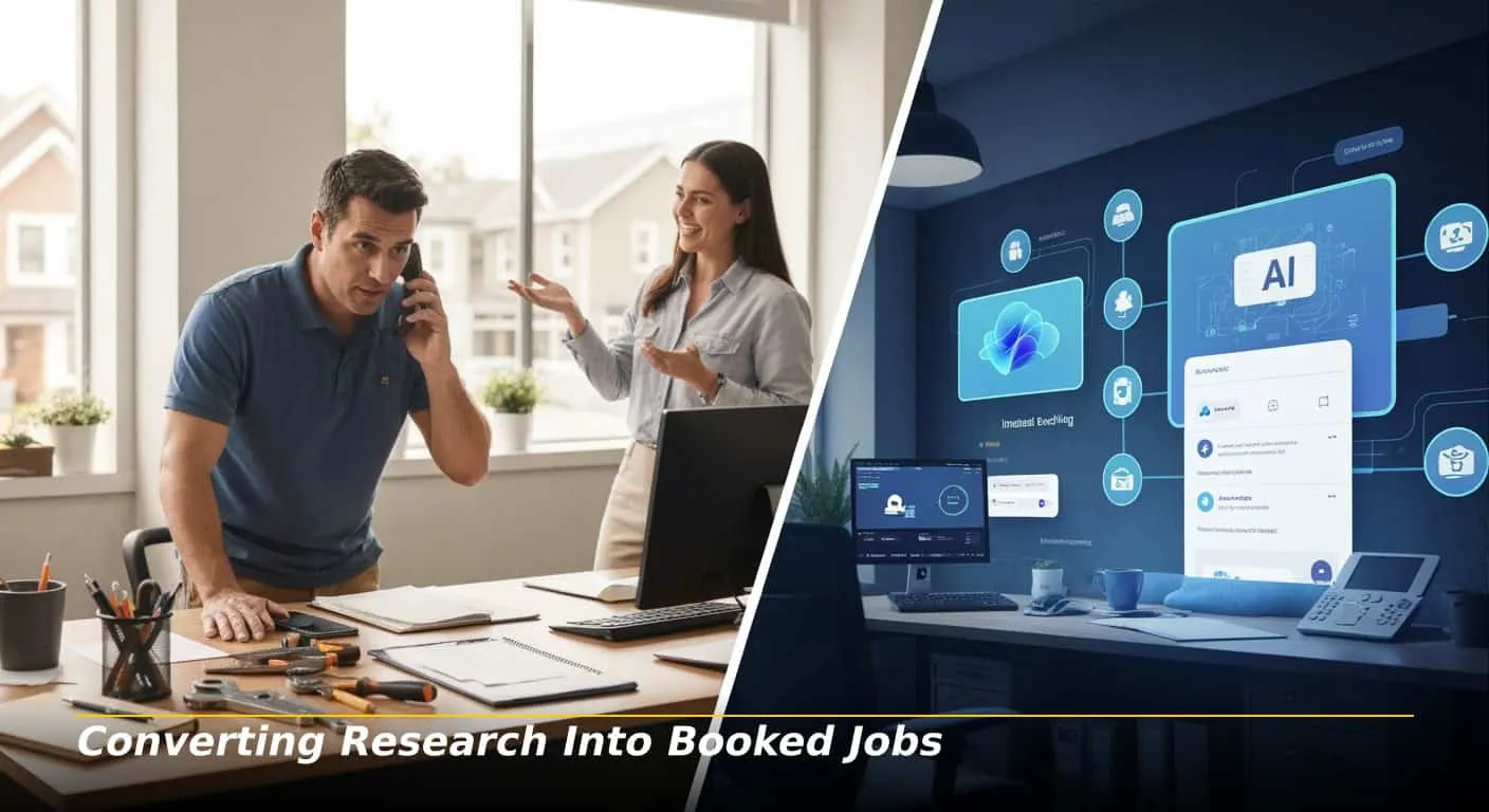 Converting Research Into Booked Jobs